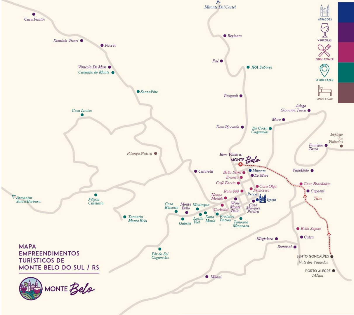 Mapa Turístico